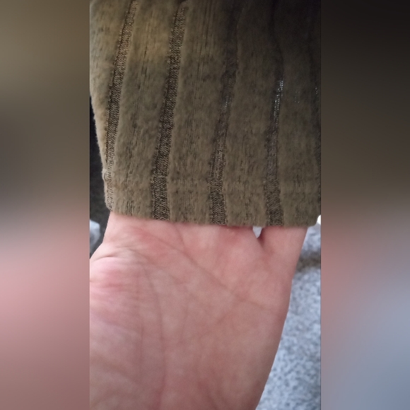 Olive Green Cut-Out Sweater Dress Size M - Picture 8 of 10